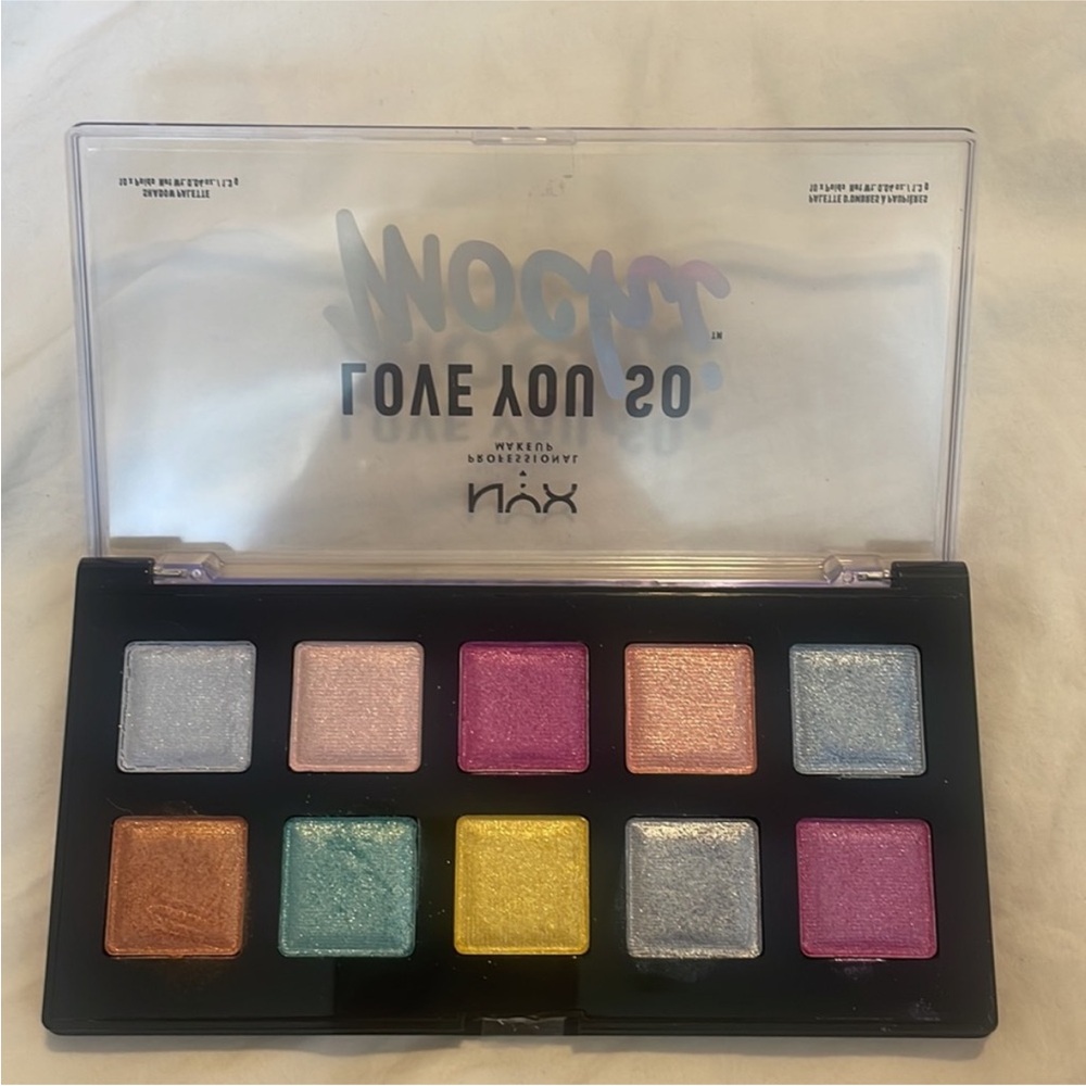 NYX Eyeshadow Palette - Bold Metallics